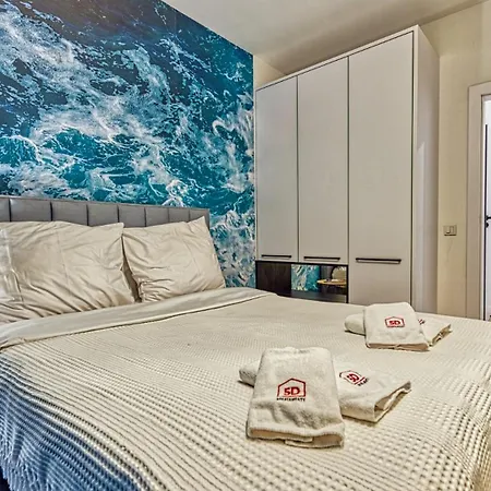 216 Z Basenem, Sauna, Jacuzzi, Przy Samej Plazy - 5d דירה