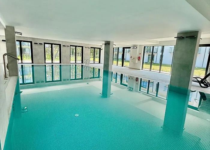 شقة 216 Z Basenem, Sauna, Jacuzzi, Przy Samej Plazy - 5d نيخوجة